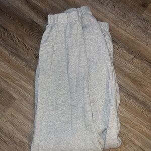 Brandy Melville Light Gray Sweatpants
